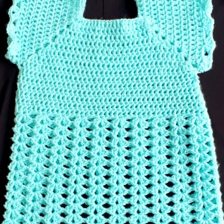 Girls Knitted Dress and Headband set